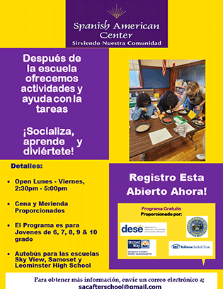 Image Thumbnail: After School Activities Flyer - Espanol